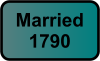 Married 1790